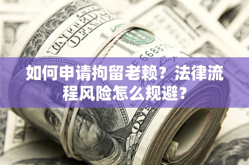 北京如何申请拘留老赖？法律流程风险怎么规避？