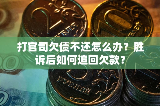 北京打官司欠债不还怎么办？胜诉后如何追回欠款？