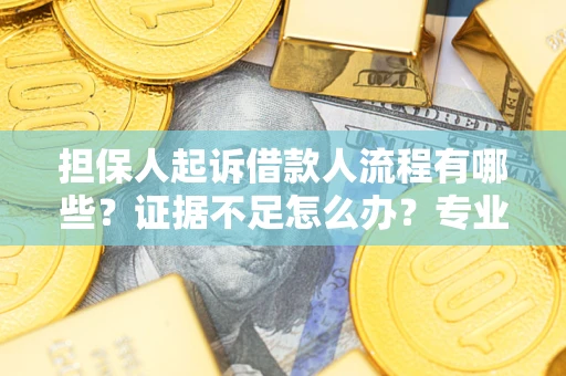 北京担保人起诉借款人流程有哪些？证据不足怎么办？专业律师解答