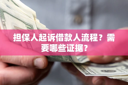 北京担保人起诉借款人流程？需要哪些证据？