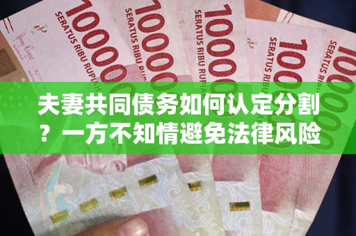 北京夫妻共同债务如何认定分割？一方不知情避免法律风险必看！